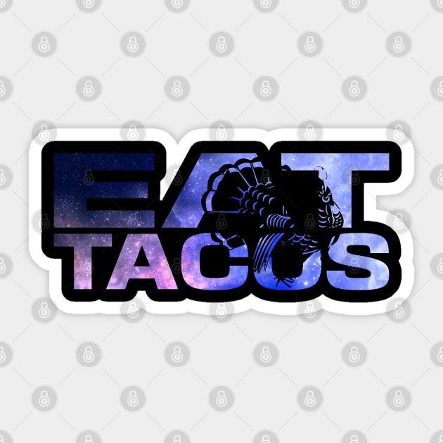 Thanksgiving Day Turkey Eat Tacos Mexican Sombrero Funny Sticker by irvtolles